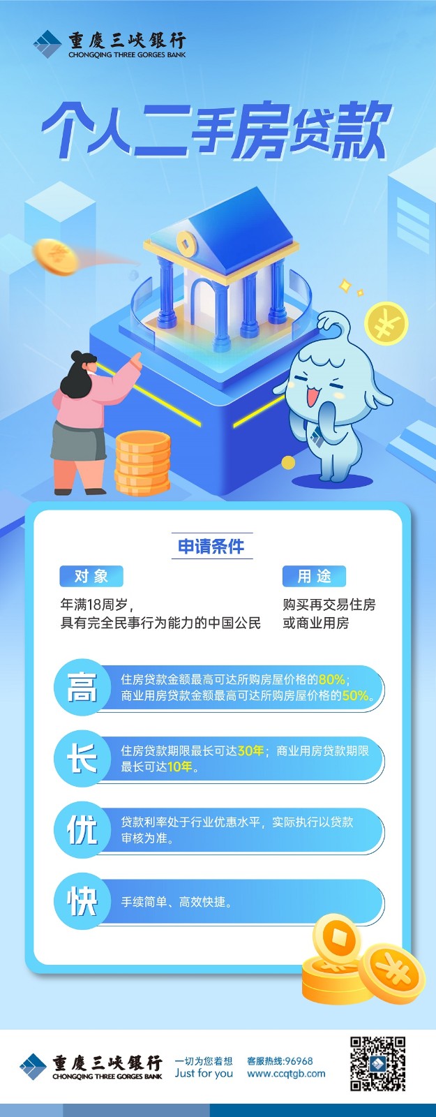 个人二手房贷款海报